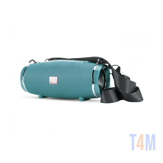 COLUNA DE SOM PORTÁTIL T&G TG-145C VERDE